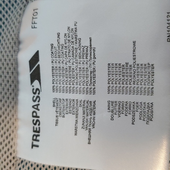 Trespass Performance Outdoor Rain Jacket TP75 Women XS S - Picture 8 of 14